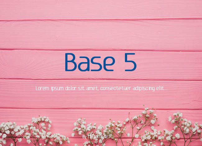 Base 5 example